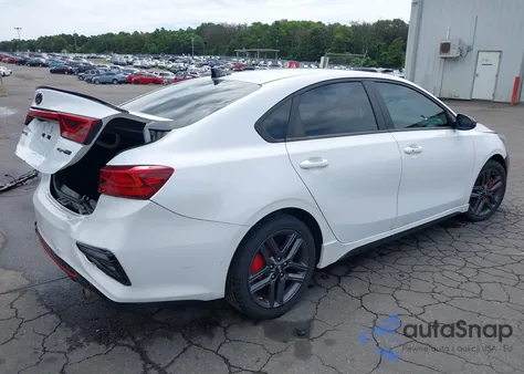 2021 Kia Forte Gt-Line из США, поврежденный, VIN 3KPF34AD5ME296821